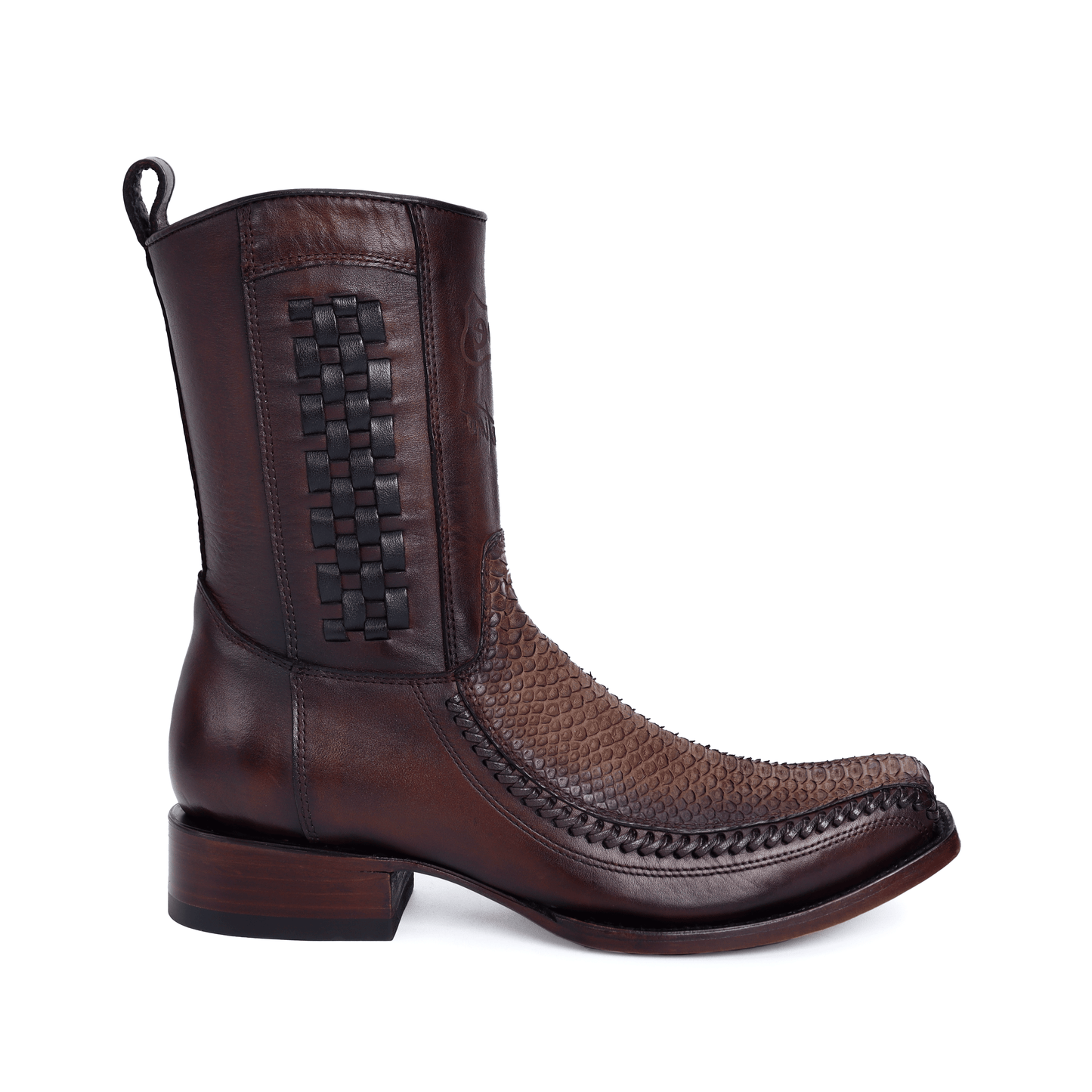 Bota modelo 8000 en Piel de Pitón Africano BJ107