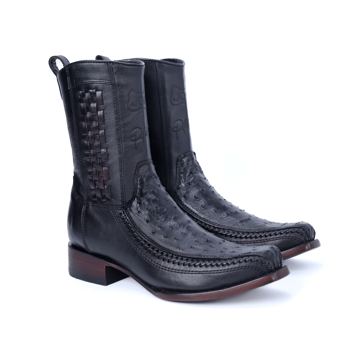 Bota modelo 8000 en Piel de Avestruz BJ108