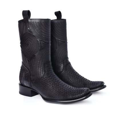 Bota Modelo Macam en Piel de Pitón Nobuk BJ113