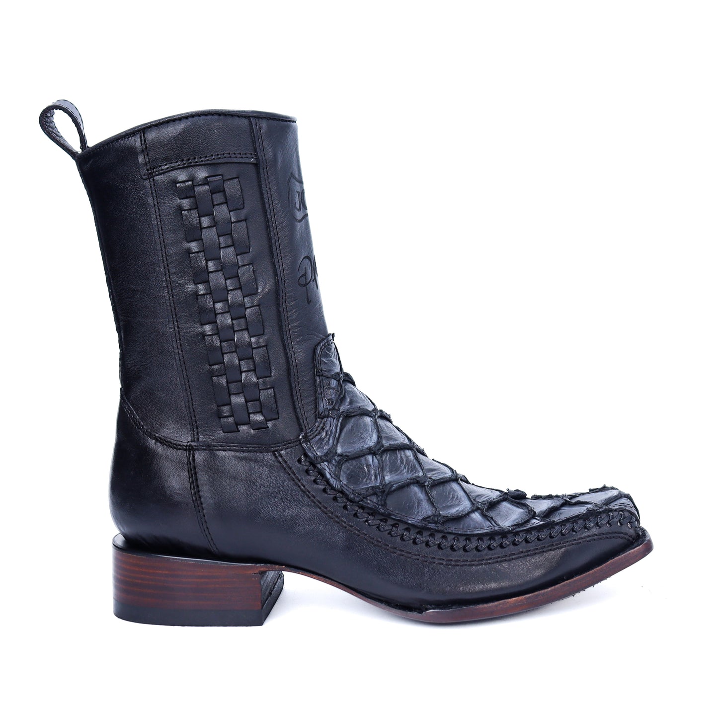 Bota Modelo 8000 en Piel de Pirarucú BJ101