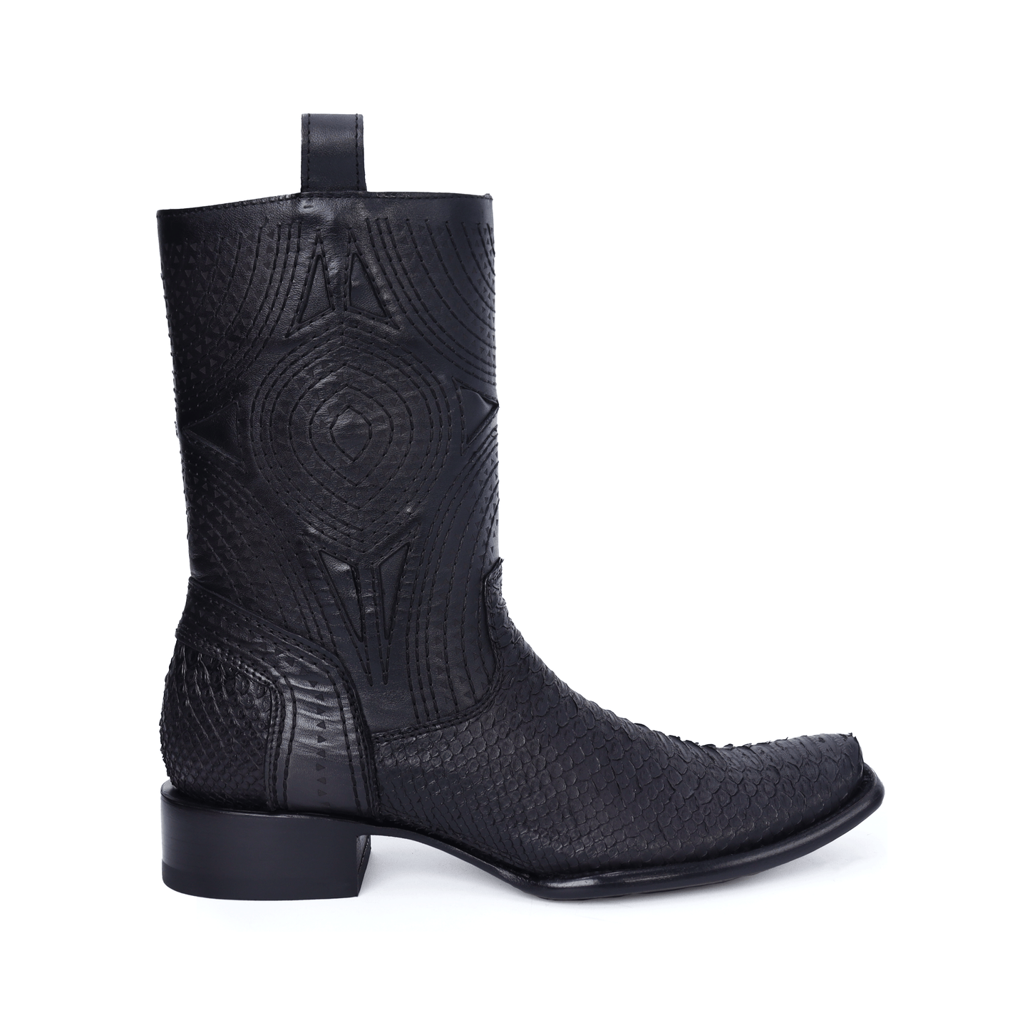 Bota Modelo Macam en Piel de Pitón Nobuk BJ113