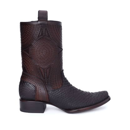 Bota Modelo Macam en Piel de Pitón Nobuk BJ114