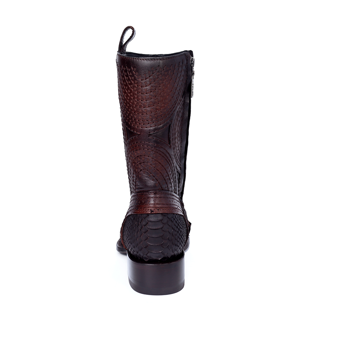 Bota Modelo Macam en Piel de Pitón Nobuk BJ114