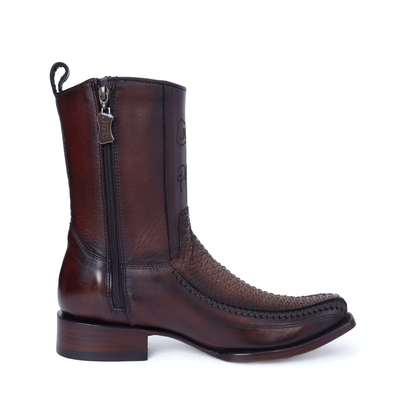 Bota modelo 8000 en Piel de Pitón Africano BJ107