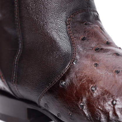 Bota Modelo Europa en Piel de Avestruz BJ109