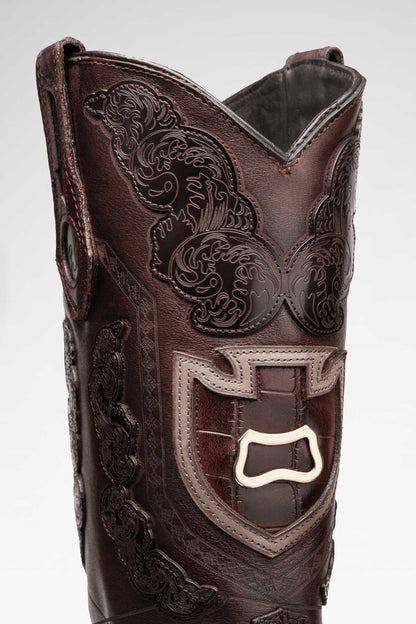 Bota Edición Especial Tacoma Caimán Café