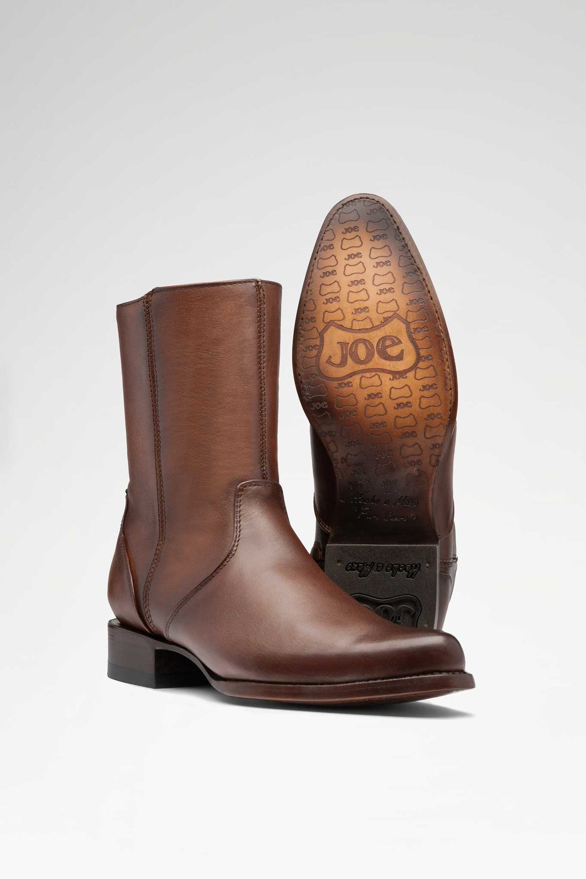 Bota Europa Pelibuey Miel Brush