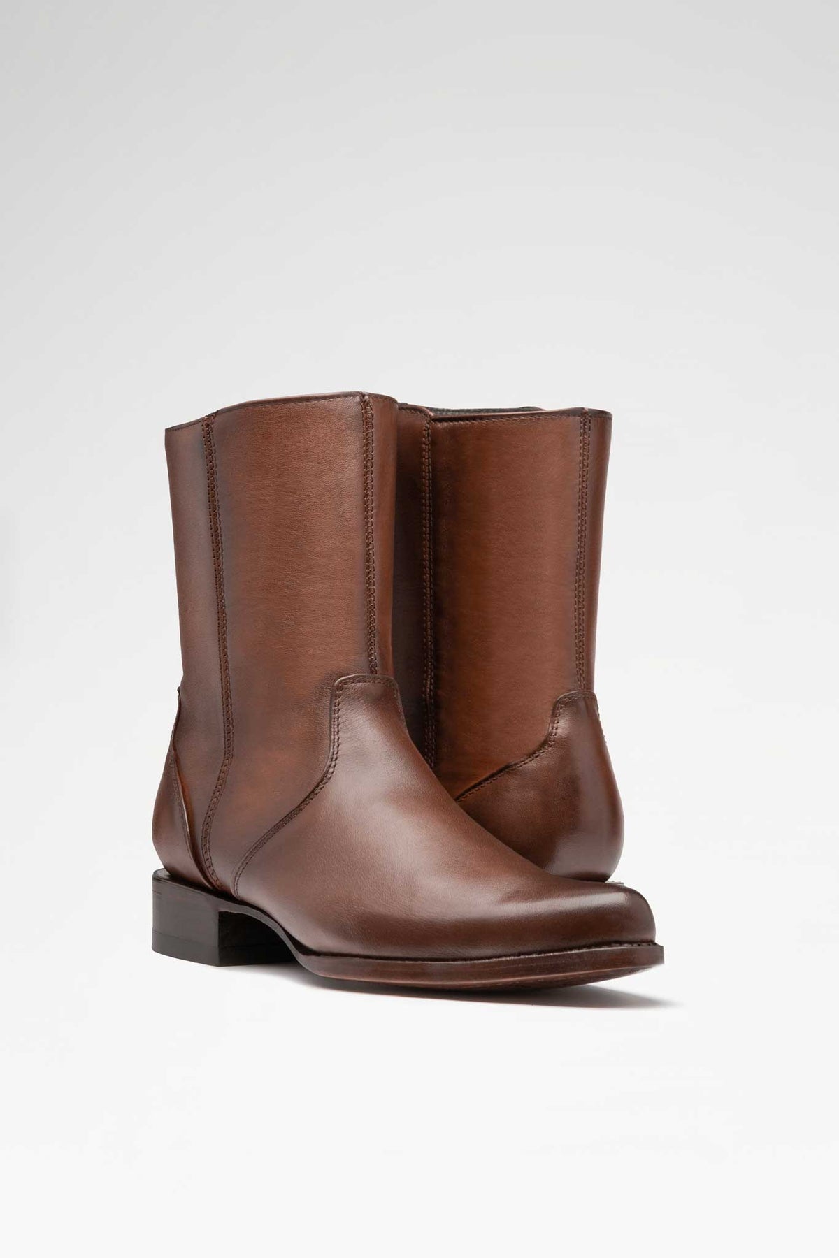 Bota Europa Pelibuey Miel Brush