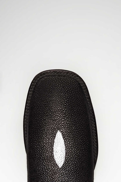 Bota Herradura Rodeo Mantarraya Negro