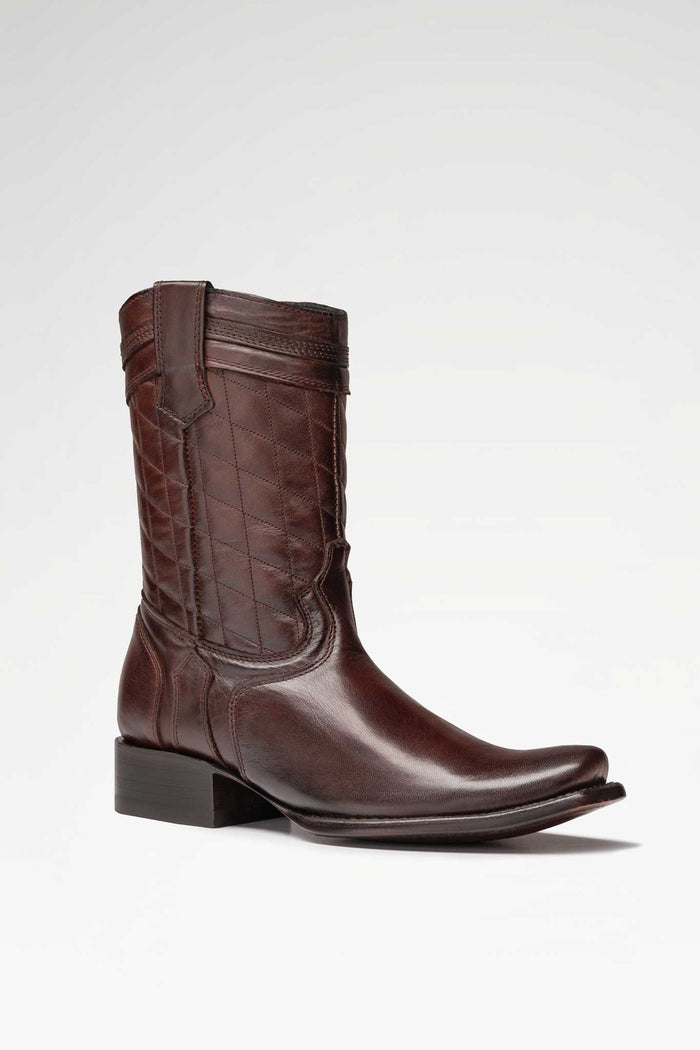 Bota de piel Hudson Plus color Chocolate