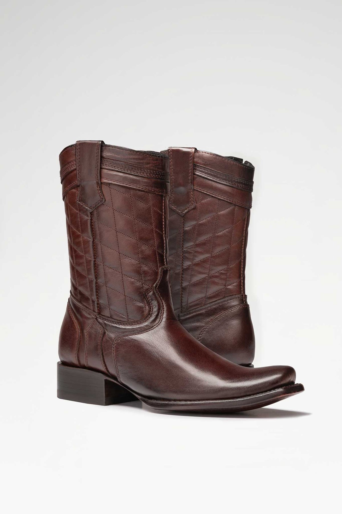 Bota de piel Hudson Plus color Chocolate