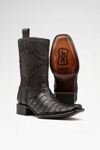 Bota Macam Caimán Negro
