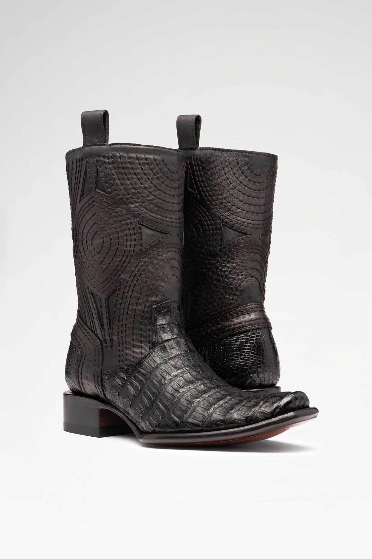 Bota Macam Caimán Negro