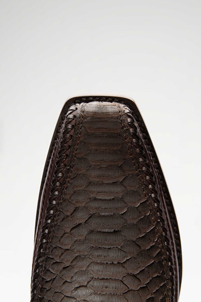 Bota de piel modelo 8000 +7 Python color Choco