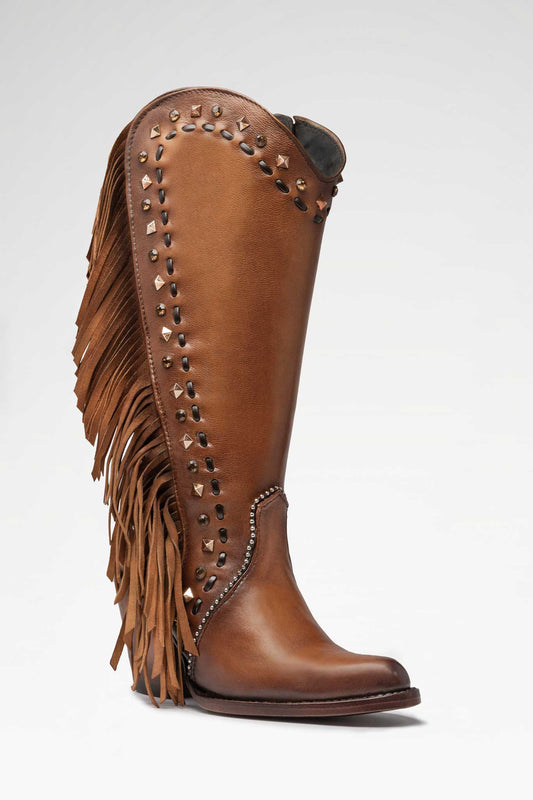 Bota Praga Pelibuey Miel