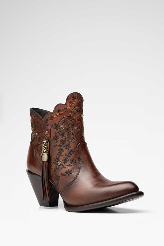 BOTA DE PIEL XIMENA PELIBUEY MIEL BRUSH