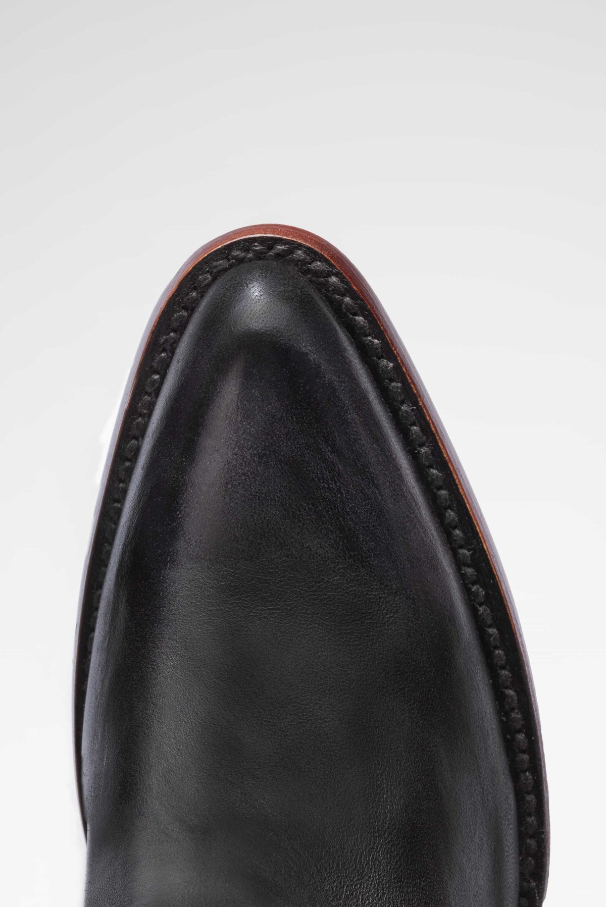 Bota de piel Ximena Pelibuey color negro